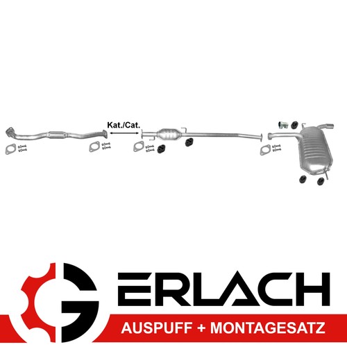 Auspuff für hyundai tucson - auspuff,