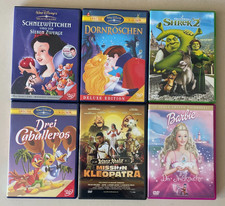 DVDs Kinder 6x Schneewitchen