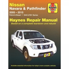 Nissan Navara Pathfinder 2005-2015 Reparaturanleitung Werkstatthandbuch Haynes