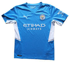 Nike Manchester City 2021/2022 Home Trikot Jersey Shirt blau Sz. M