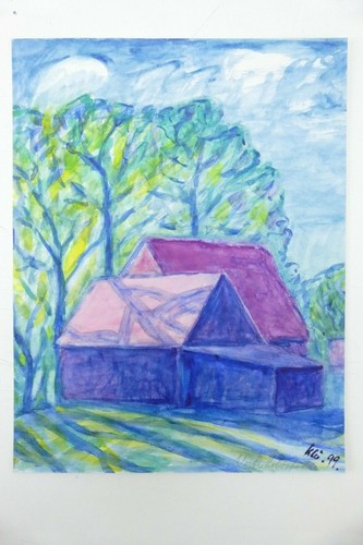 Wilhelm klußmann aquarell - wilhelm,