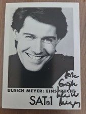 Ulrich meyer autogramm orginal - ulrich,