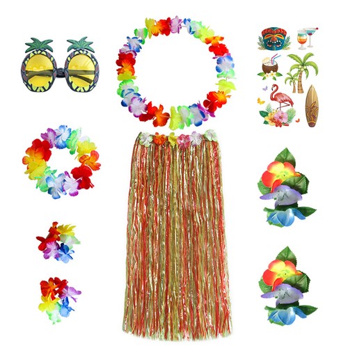 Stück hawaii party - 9, kostüm