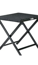 Polyrattan Klapphocker Rom