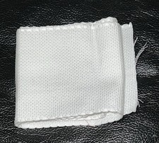 Stickband Bordüre weiß