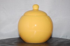 Zuckerdose groß  6 Pers. gelb Keramik Vista Alegre Portugal