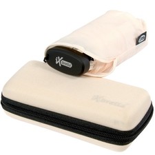 iX-brella Regenschirm Damen Taschenschirm 15cm winzig klein leicht flach im Etui