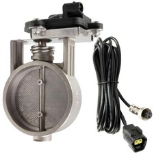 76mm / ~3" Ø Auspuffklappe Elektrisch Edelstahl Klappen Auspuff Steuerung