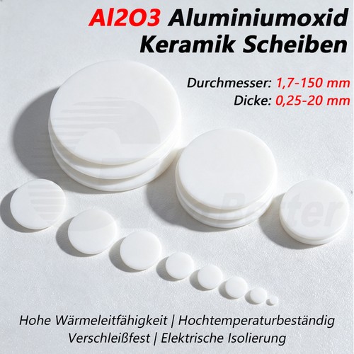 Runde aluminiumoxid keramik - runde,