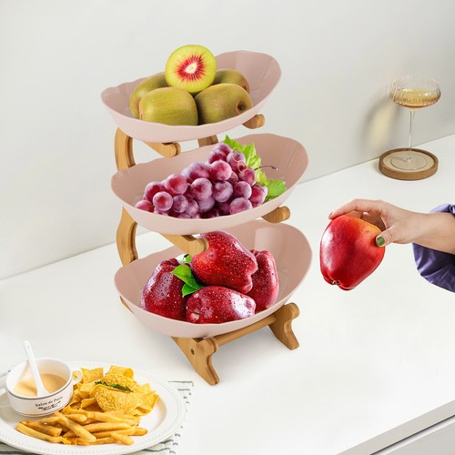 Tier servierschalen mit - 3-tier,