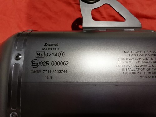Bmw r1200gs akrapovic - , hp