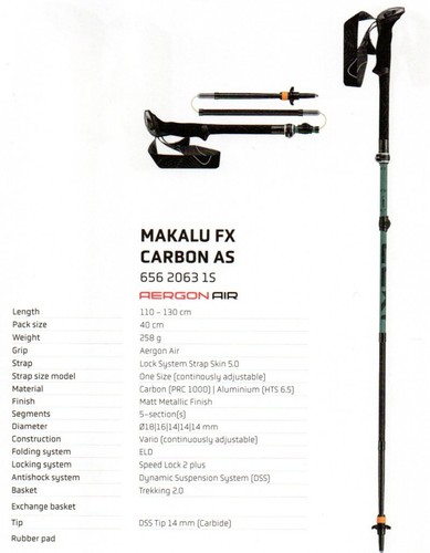 Leki makalu carbon - carbon, as