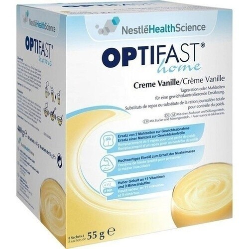 Optifast home creme - creme, vanille