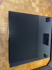 Hülsta Couchtisch CT 90 mit Glasplatte | schwarz| 110x110cm