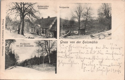 Eldagsen gruss von - ak,