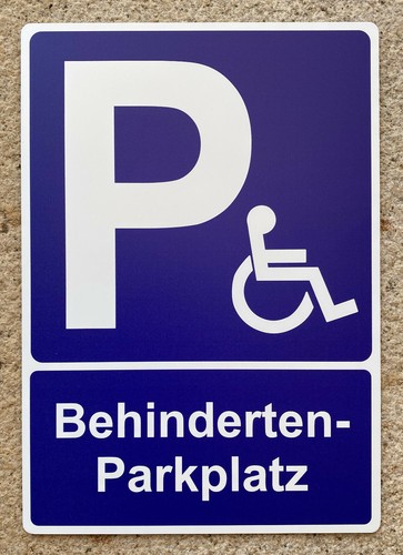 Parkplatz-Schild