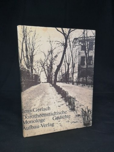 Dorotheenstädtische monologe - dorotheenstädtische,