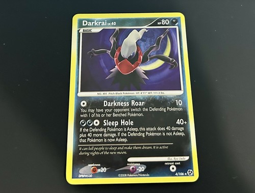 Pokemon tcg karte darkrai - tcg,