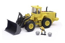 Volvo L220E Radlader mit Figur und Zubehör Modell von NewRay 1:32