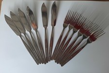 12 tlg. Fischbesteck Neu Nivella