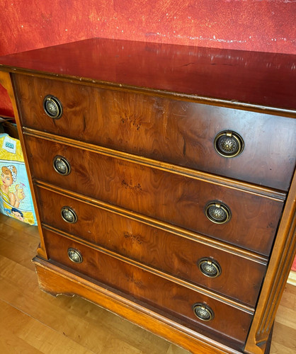 Massive chippendale kommode - massive,