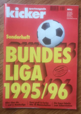 Sportmagazin Kicker Sonderheft Bundesliga 1995/96 - Top-Zustand, Sammlerobjekt