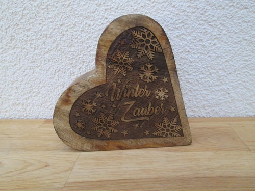 Herz winterzauber aus - herz,