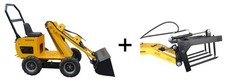MINI Lader mit flachem Arm