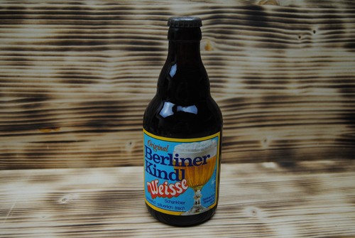 Volle alte bier flasche - alte,