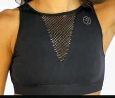 NEU ZUMBA Gr.S 'DONT MESH WITH MY ZUMBA BRA' SPORT FITNESS BH