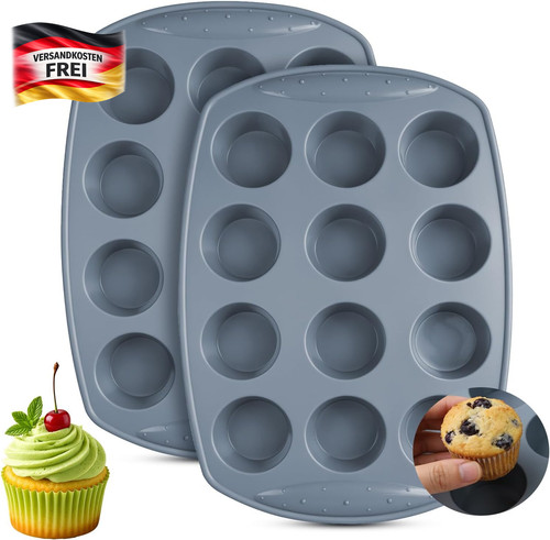 Muffinform silikon 12er - silikon,