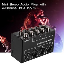 Mini Audio Mixer Stereo