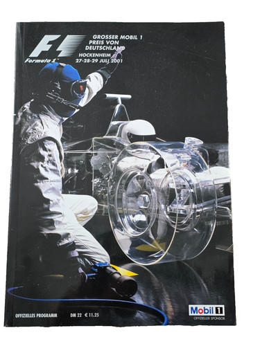 Programmheft formel grosser - formel,