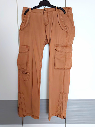 Herren cargo hose beige mit - herren,