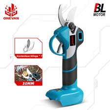ONEVAN 30mm für Makita 18V Akku Astschere Gartenschere Baumschere Strauchscheres