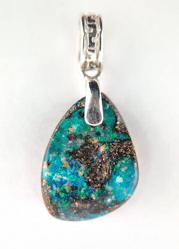 Green sparkle boulderopal - sparkle,