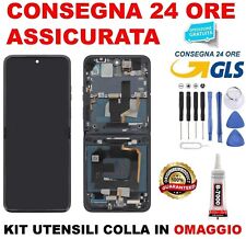 Originaler Touch LCD Displayrahmen Für Motorola Razr 50 Ultra XT2451 Schwarz