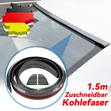 Universal,Auto Heckspoiler Lippe Spoiler Flügel Spoiler Glanz Kohlefaser Schwarz