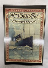 Vintage postkarte von - vintage, red