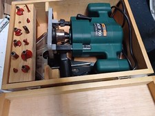 Oberfräse Meister Craft MOF 700 im Holzkoffer - mit Zubehör kompl. wie neu