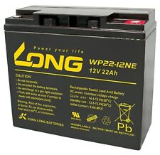LONG Gel Batterie Blei Akku 12V 22Ah Rasentraktor Aufsitzmäher SABO Viking Alko