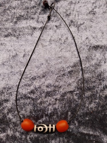 Dzi bead 2augen - bead,