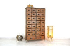 coole Apothekerkommode mit 30 Schubladen Industriedesign Werkstatt Loft