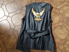 Damen Motorrad Lederweste
