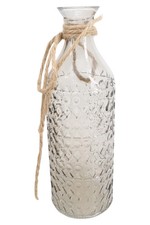 Depot glas vase flaschenform - glas,