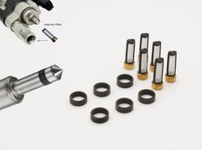 6x Teflon Dichtringe + Filter