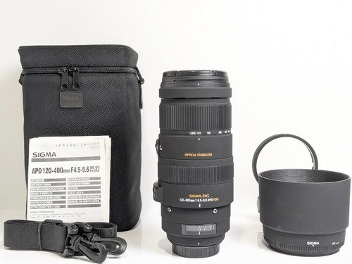 Sigma 120 400mm - dg, f/4.5-5.6