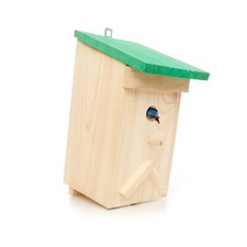Nistkasten 28 mm Einflugloch Meisen Nistkasten Wetterfest und Robust Nisthöhle