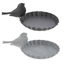 Vogeltränke Metall Ø 12 cm