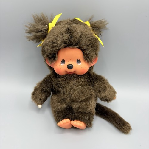 Monchichi 80s girl yellow - monchichi,